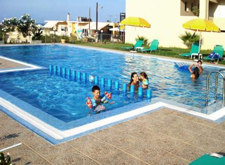 Electra Pansion Hotel Máleme Luaran gambar